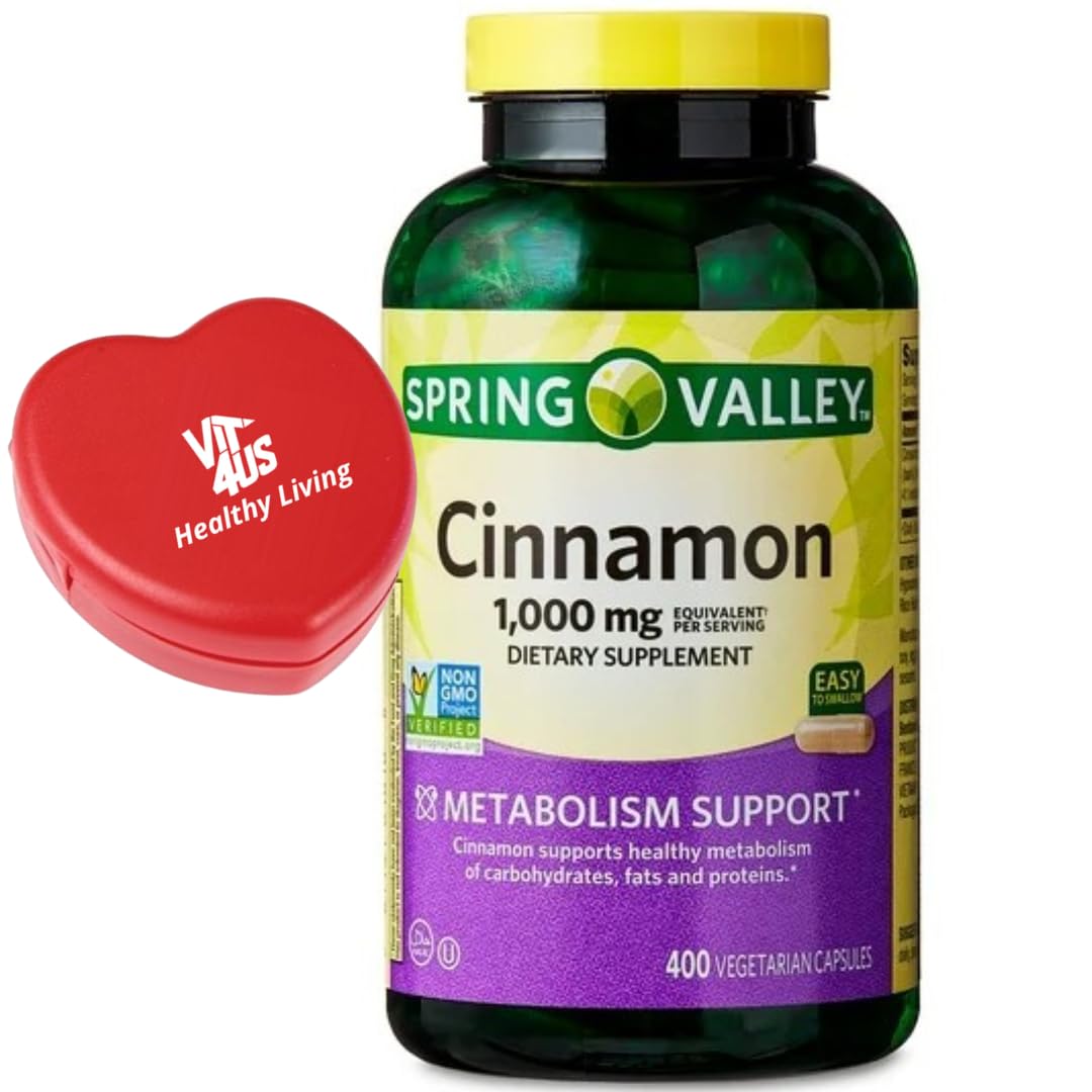 ViT4US cannelle 1000 mg en capsules végétariennes, format pratique.