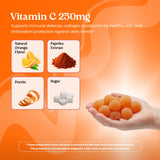 Gommes à pectine végétale VITA GLOBE, vitamine C 250 mg.