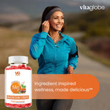 Gummies VITA GLOBE – magnésium et bien-être des os et muscles.