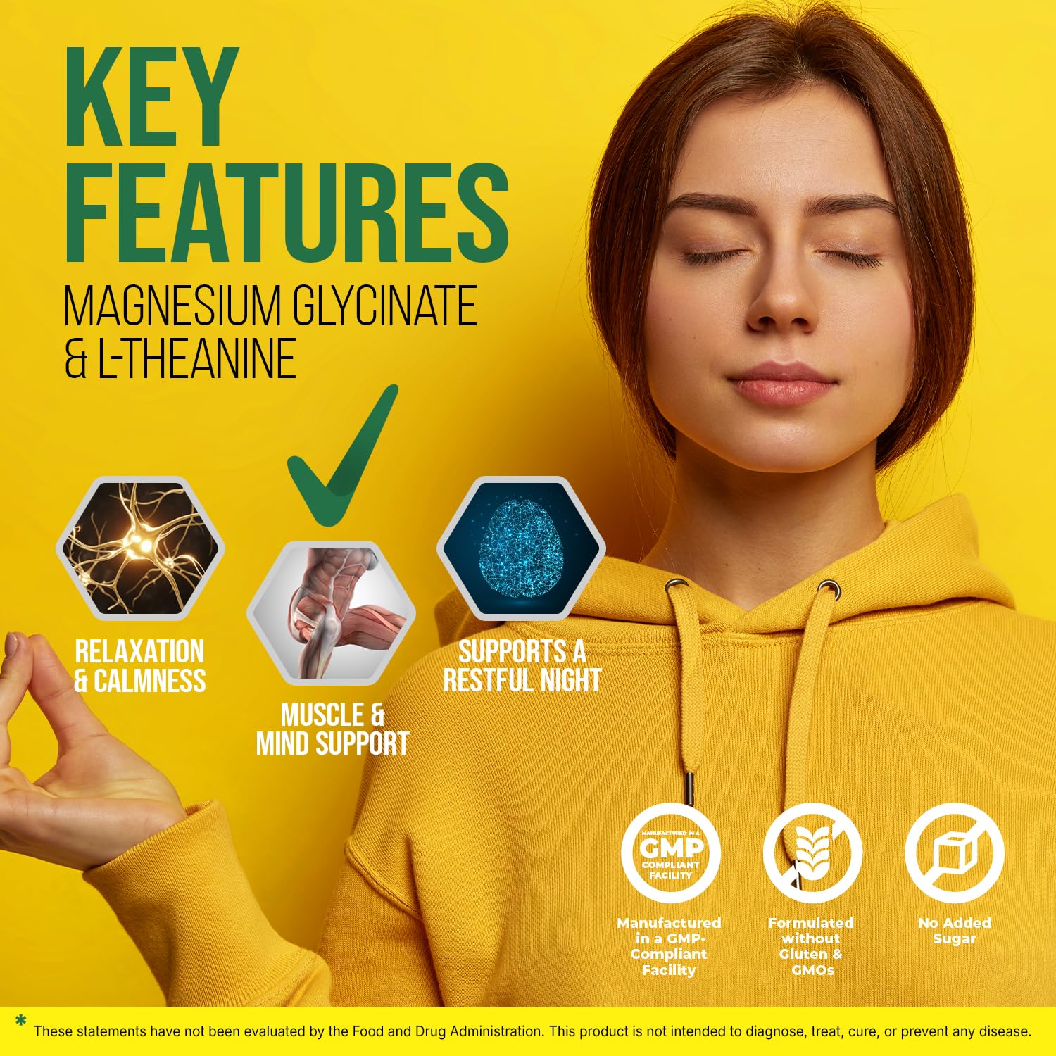 Vita Guard L-Theanine Magnesium Glycinate gouttes contenance liquide: absorption potentielle.