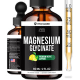 Vita Guard Magnesium Glycinate Gouttes Relaxation: soutien potentiel à la détente