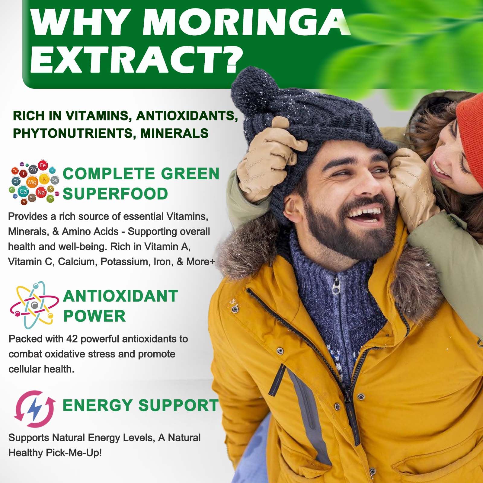 Gouttes Moringa Vita Letuo - application facile dans vos boissons quotidiennes.