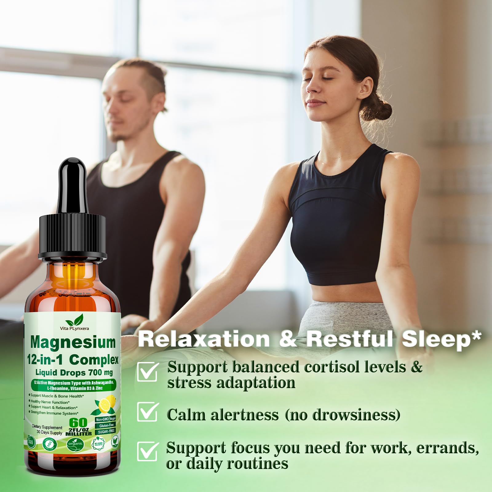 Athlète utilisant Vita PLynxera pour soutien musculaire potentiel.