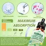 Vita Plynxera TudCA: sans OGM et tests tiers assurant traçabilité et pureté.