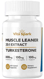 Vita Spark Turkesterone – bouteille et étiquette visibles pour une présentation claire.