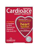 Cardioace de Vitabiotics, emballage et comprimés pour une routine quotidienne et la circulation normale.