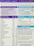 Vitabiotics Neurozan Plus — gélules oméga-3, apport potentiel pour cerveau et yeux.