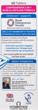 Vitabiotics Osteocare Joint dosage quotidien affiché sur notice.