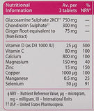 Vitabiotics Osteocare Joint emballage et texte informatif pour référence.