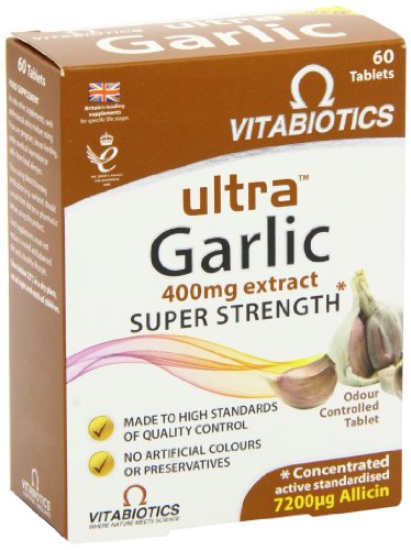Vitabiotics Ultra Ail gélules — prise quotidienne facilitée pour votre routine bien-être.