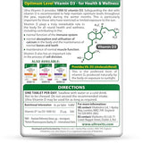 Etiquette claire de Vitabiotics Ultra D3 avec informations utiles