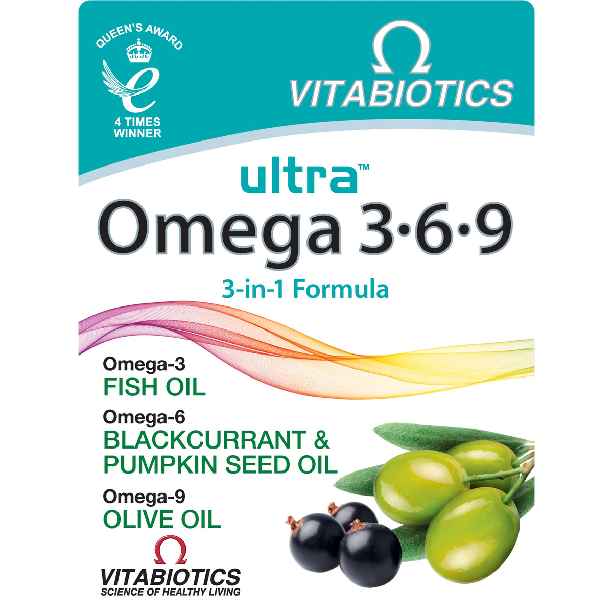 Vitabiotics Ultra Omega capsules sur bouteille: pratique pour votre routine quotidienne.