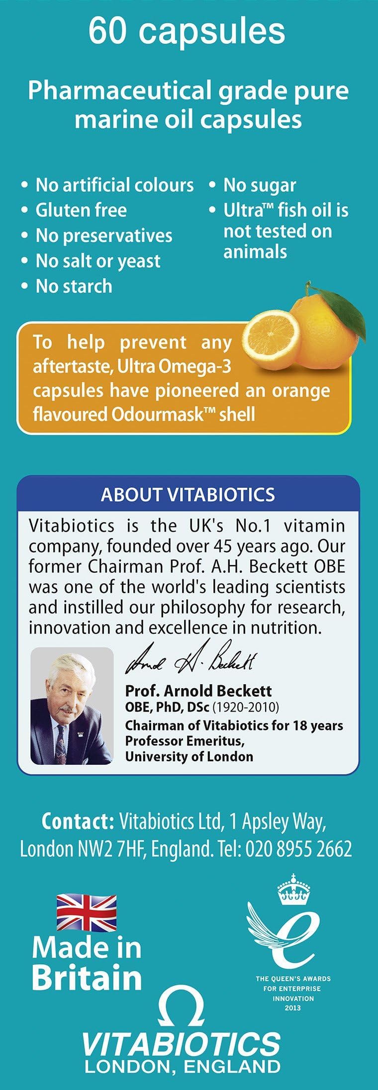 Vitabiotics Ultra Omega3 - Gelules en gros plan, source d'oméga-3 pour le quotidien.
