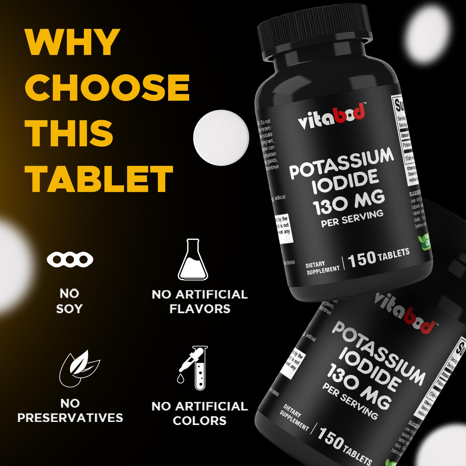 Vitabod iodure de potassium dose enfant adaptée selon l âge