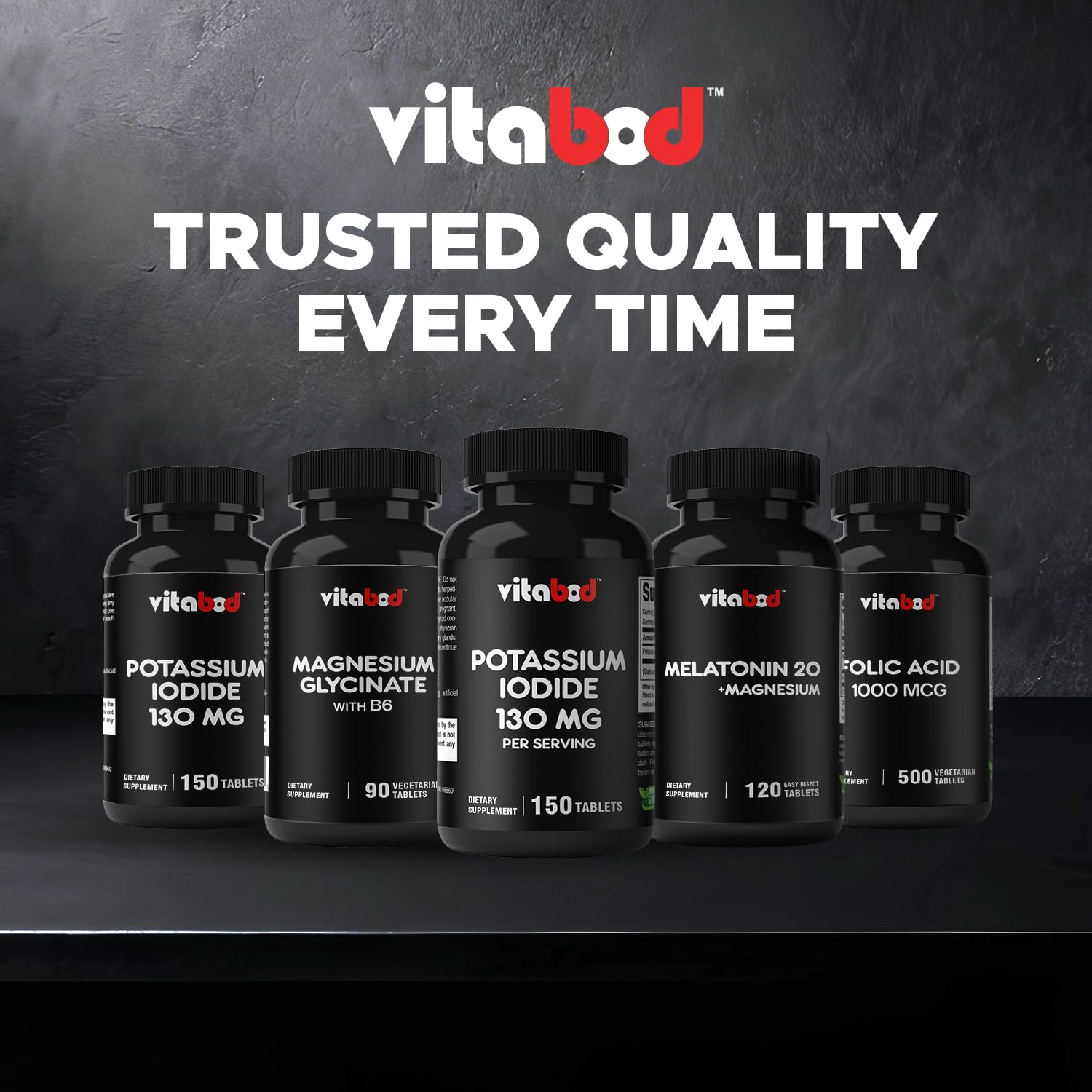 Vitabod iodure de potassium sans gluten pour une alimentation diversifiée