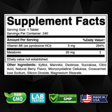 Tablettes Vitabod 20 mg, dissolvent rapidement pour un rituel nocturne.