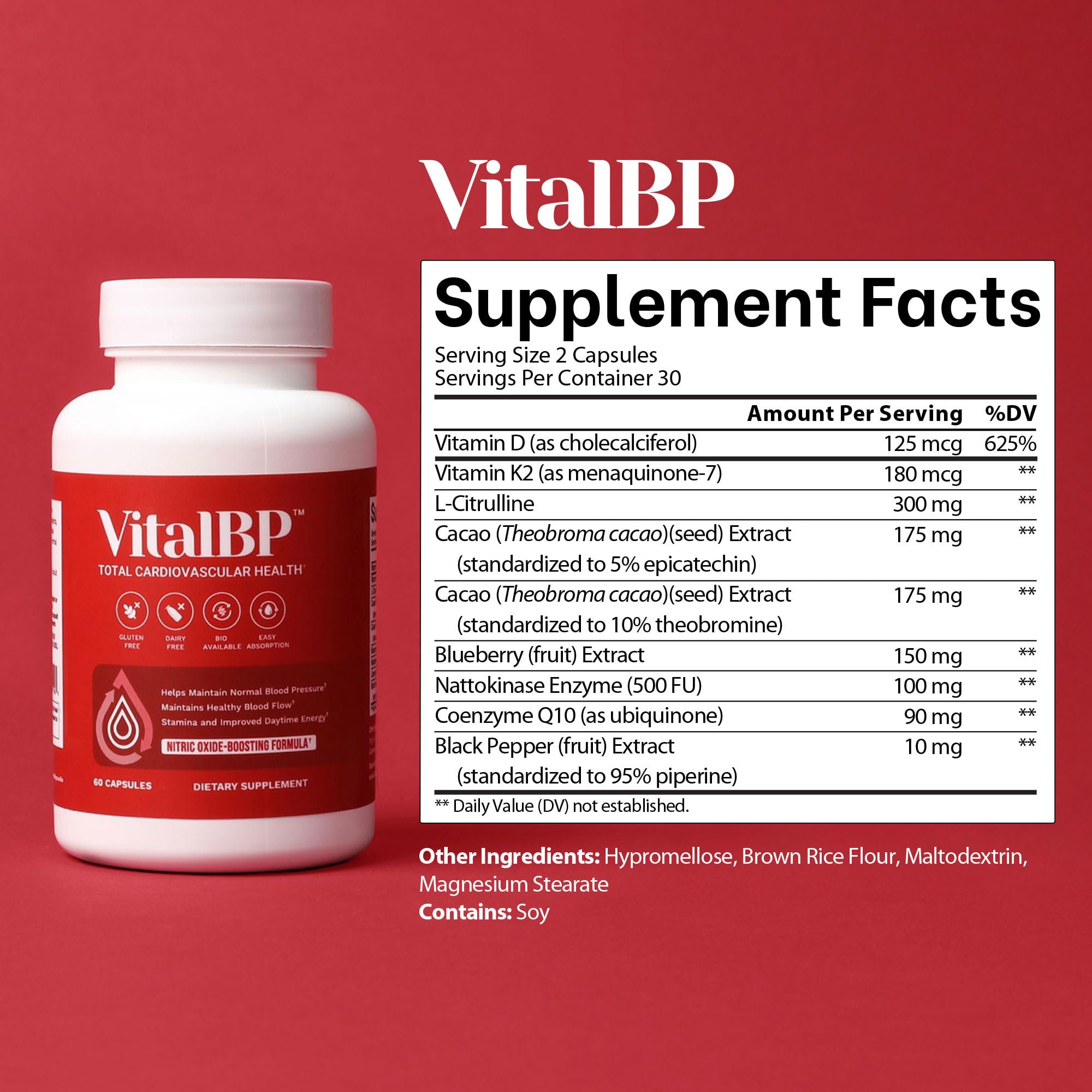 VitalBP cacao: antioxydants et bien-être cellulaire