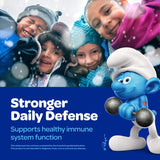 Smurfs Enfants Gommes Immunité, vitamine C et zinc, soutien ciblé.
