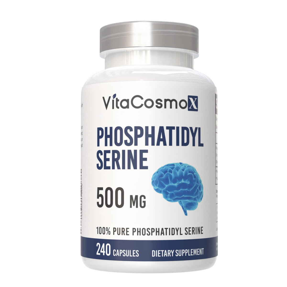 VitaCosmoX Phosphatidylsérine - bouteille prête pour une routine quotidienne