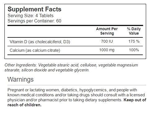 Vitacost Calcium Citrate D3, comprimés, pratique pour une supplémentation quotidienne et absorption efficace.
