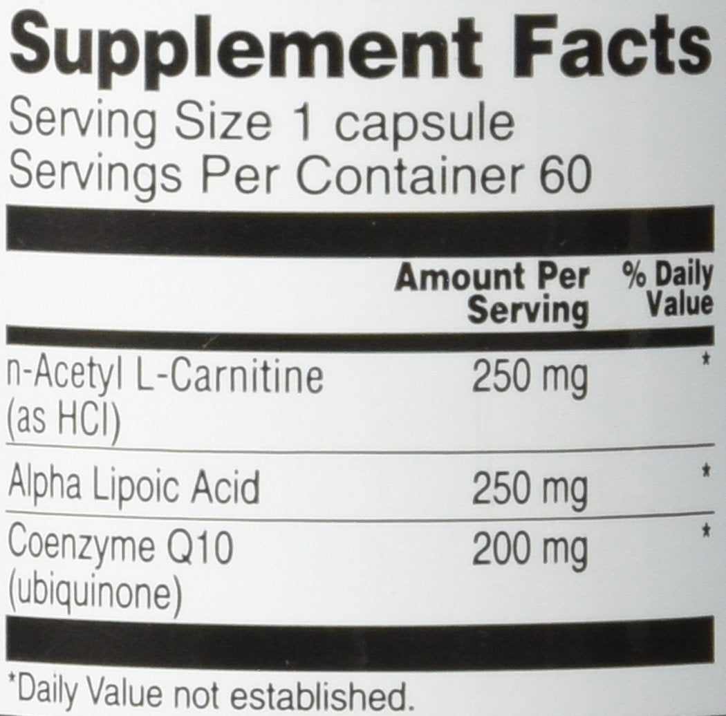 Bouteille Vitacost CoQ10, 60 capsules faciles à avaler.