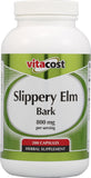 Vitacost écorce d’orme glissant, bouteille: potentiel soutien digestif.