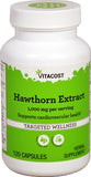 Vitacost Extrait d aubépine standardisé, bouteille de 1000 mg, soutient une fonction cardiovasculaire saine
