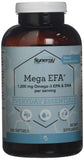 Vitacost Mega EFA Mini Gels – bouteille avec gélules faciles à avaler goût fraise naturel.