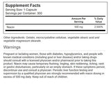 Vitacost niacine capsules en versement, gélules faciles à prendre pour le confort quotidien.