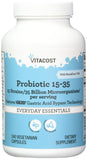 Vitacost Probiotic 15-35: bouteille de capsules, soutien potentiel à la digestion.