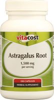 Vitacost Racine d'Astragale, bouteille – soutien général potentiel pour le quotidien.