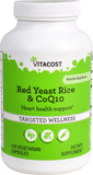 Vitacost riz levure rouge et CoQ10 – bouteille pour énergie durable