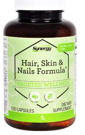 Vitacost Synergie Capsules — pour cheveux et ongles, soutien naturel à l'apparence de la peau