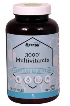 Vitacost Synergy 3000 – capsules pour le soutien nutritionnel quotidien et les antioxydants.