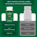 Étiquette claire et informative du produit VITACRLLYNMN.
