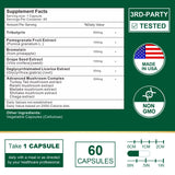 Capsules Tributyrin VITACRLLYNMN, présentation claire pour le bien-être digestif.