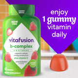 Gommes Vitafusion B-Complex sans sirop HFCS et sans édulorants artificiels.