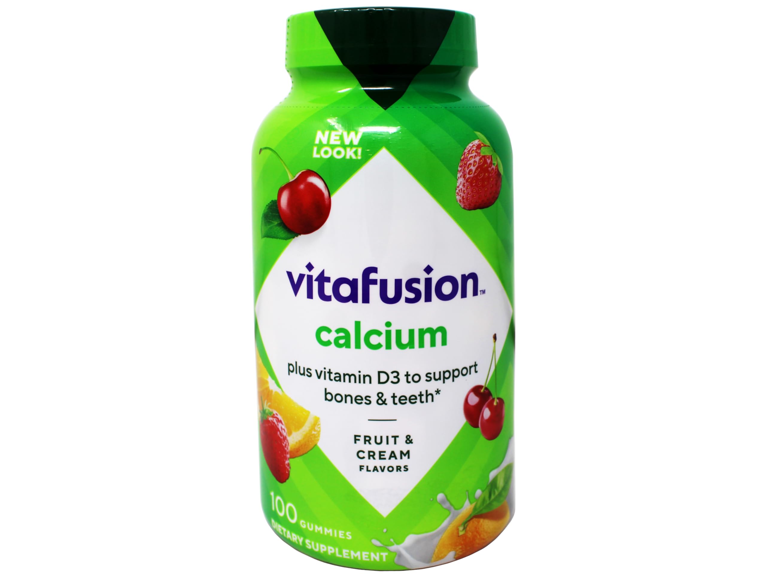 Vitafusion Calcium 500 mg pack de deux boîtes, solution pratique.