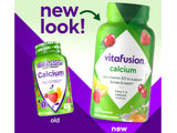 Vitafusion Calcium Gommes sans édulcorants artificiels et sans colorants