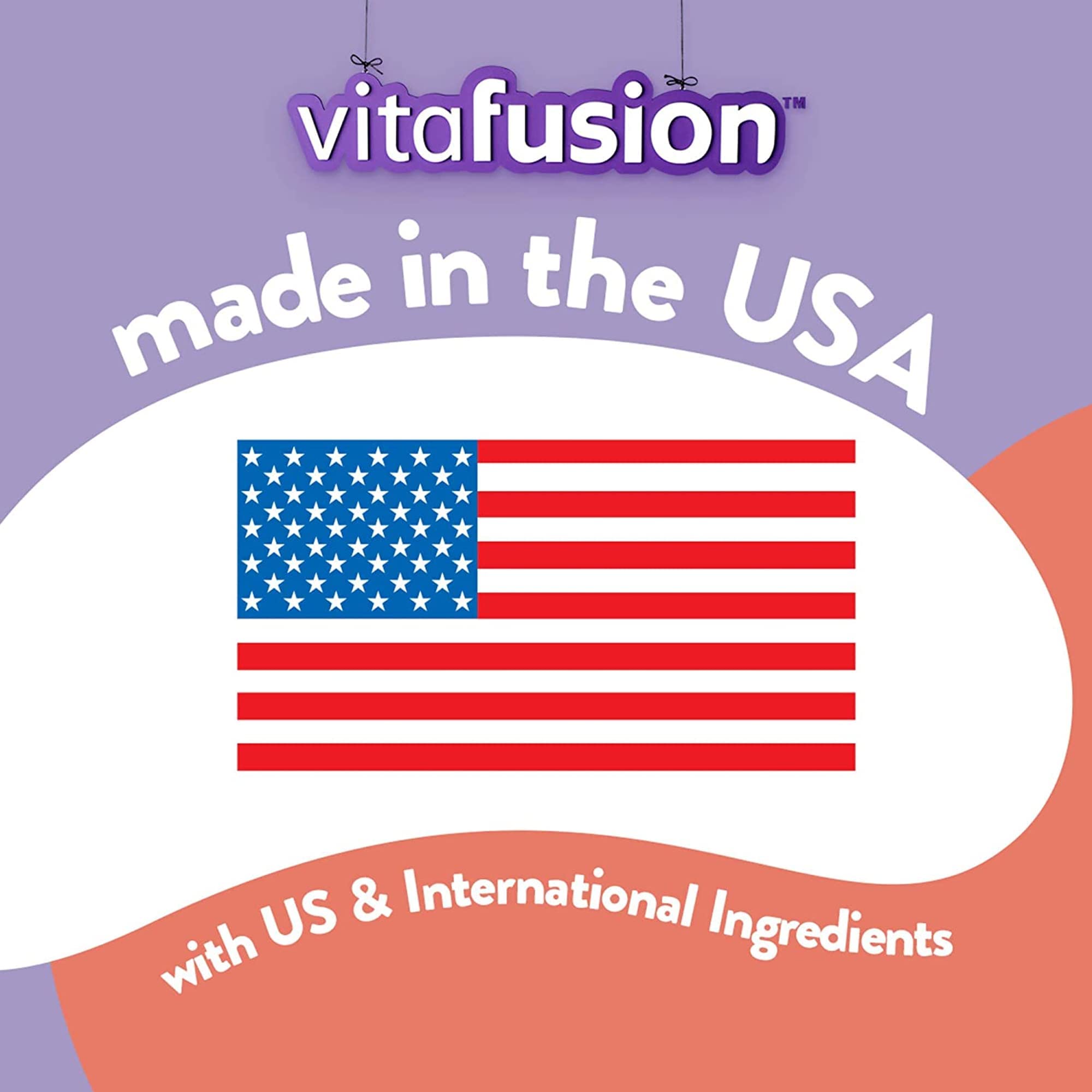 Vitafusion MultiVites: texture-gommes, texture douce et dégustation agréable.