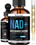 Vita Guard Pure NAD+ Drops - bouteille prête à l’emploi pour une énergie potentielle.