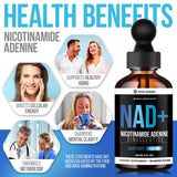 Vita Guard NAD+ Drops - dégustation rafraîchissante citron-orange.