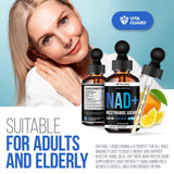 Vita Guard Pure NAD+ Drops - routine quotidienne soutenue et naturelle.