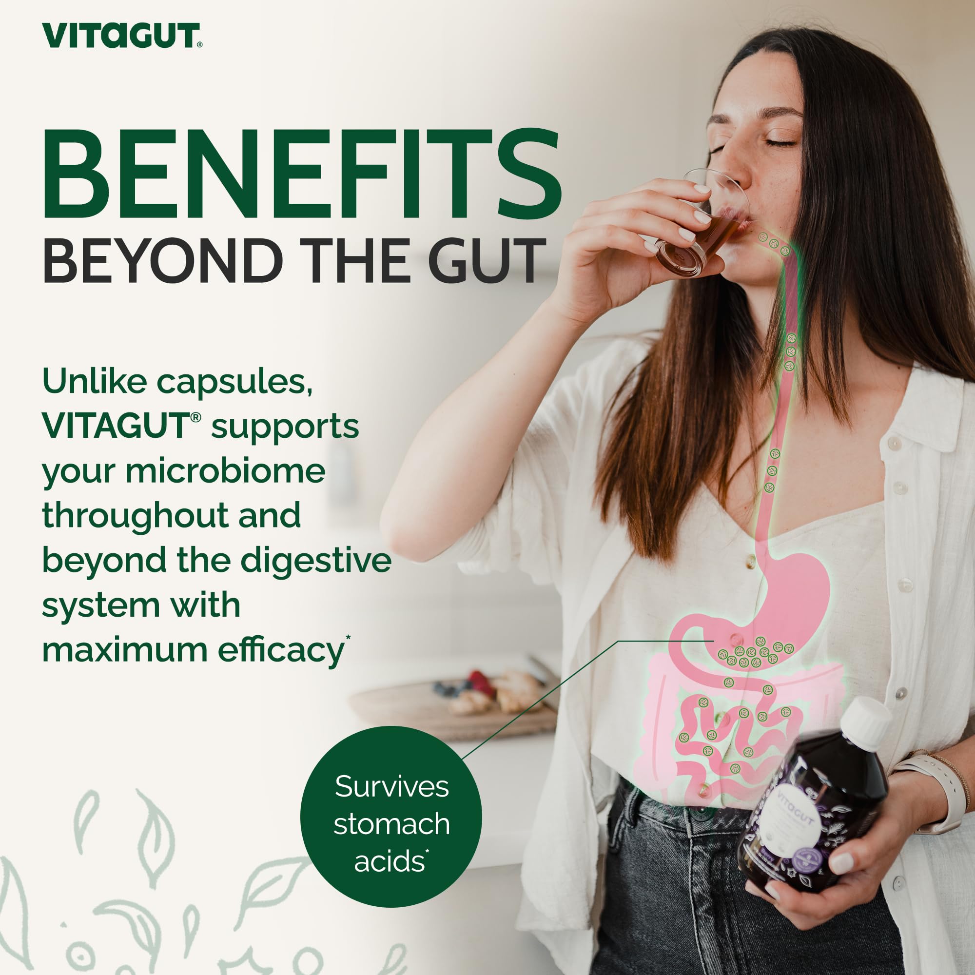 VITAGUT – prébiotiques, probiotiques et postbiotiques pour la digestion.