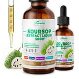 VitaHarbor Corossol 4-en-1: bouteille prête pour un soutien immunitaire potentiel.