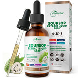 VitaHarbor Corossol gouttes pipette: absorption rapide et utilisation pratique au quotidien.