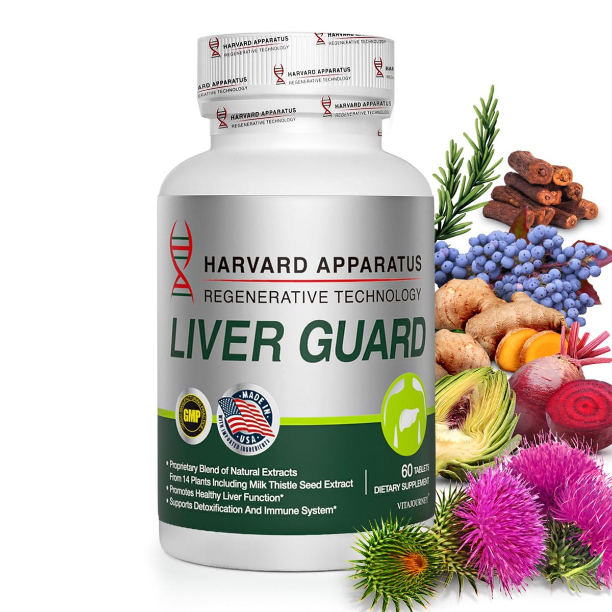 VITAJOURNEY Liver Cleanse – boîte fermée, soutien possible du foie