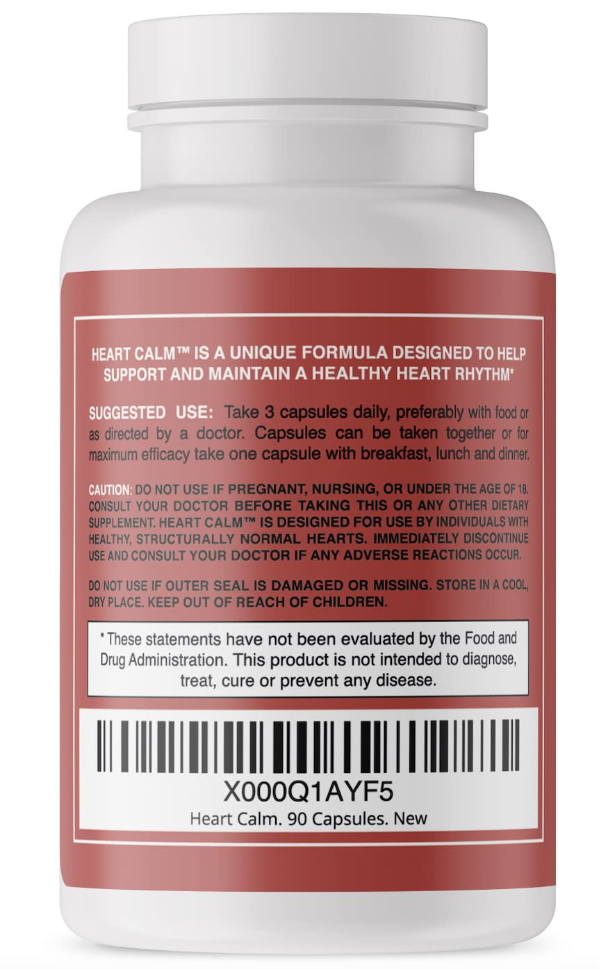 Vital Biologics Cœur Calme - capsules faciles à prendre au quotidien.