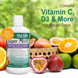 Vital Earth Minerals Super Multi – soutien potentiel MTHFR via folates et B6/B12 végétaux.