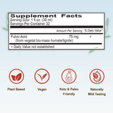 Vital Earth Minerals, étiquette montrant les minéraux traces.